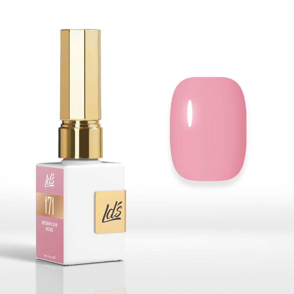 LDS Color Craze Gel Nail Polish - 171 Reservoir Rose - 0.5oz - DTK Nail Supply
