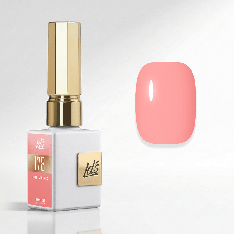 LDS Color Craze Gel Nail Polish - 178 Pink Matrix - 0.5oz - DTK Nail Supply