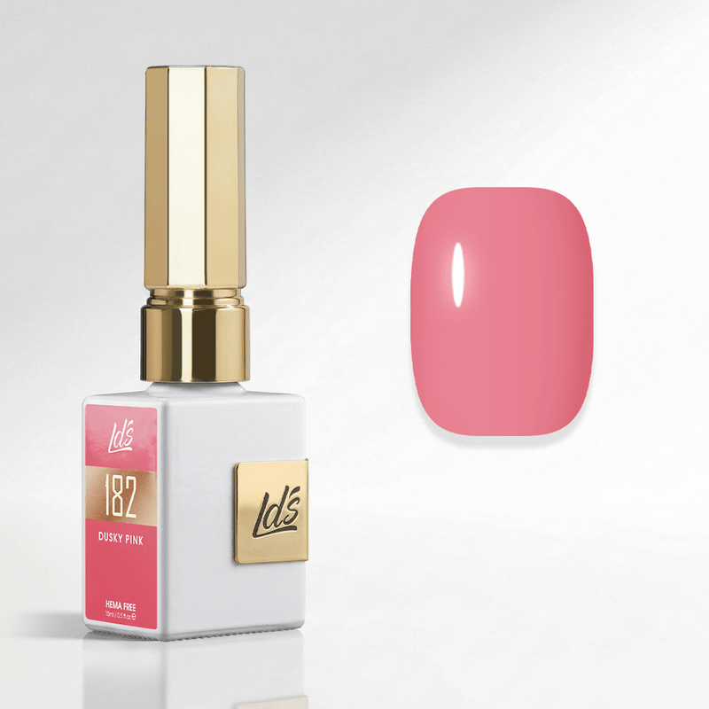 LDS Color Craze Gel Nail Polish - 182 Dusky Pink - 0.5oz - DTK Nail Supply