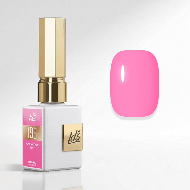 LDS Color Craze Gel Nail Polish - 196 Carnation Pink - 0.5oz - DTK Nail Supply