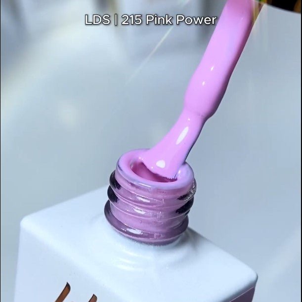LDS Color Craze Gel Nail Polish - 215 Pink Power - 0.5oz - DTK Nail Supply