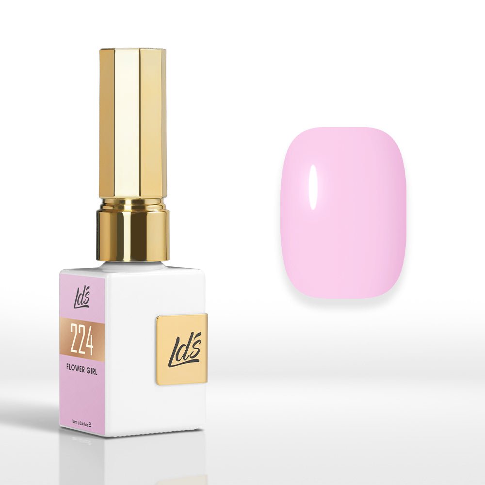 LDS Color Craze Gel Nail Polish - 224 Flower Girl - 0.5oz - DTK Nail Supply