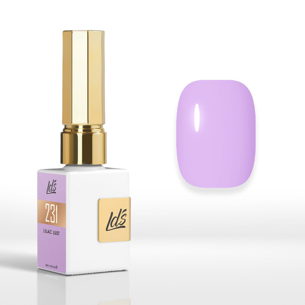LDS Color Craze Gel Nail Polish - 231 Lilac Lust - 0.5oz - DTK Nail Supply