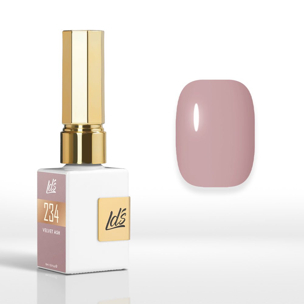 LDS Color Craze Gel Nail Polish - 234 Velvet Ash - 0.5oz - DTK Nail Supply