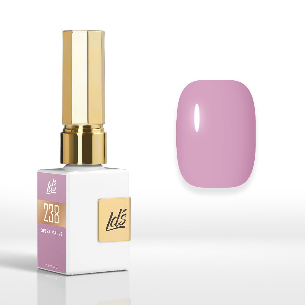 LDS Color Craze Gel Nail Polish - 238 Opera Mauve - 0.5oz - DTK Nail Supply