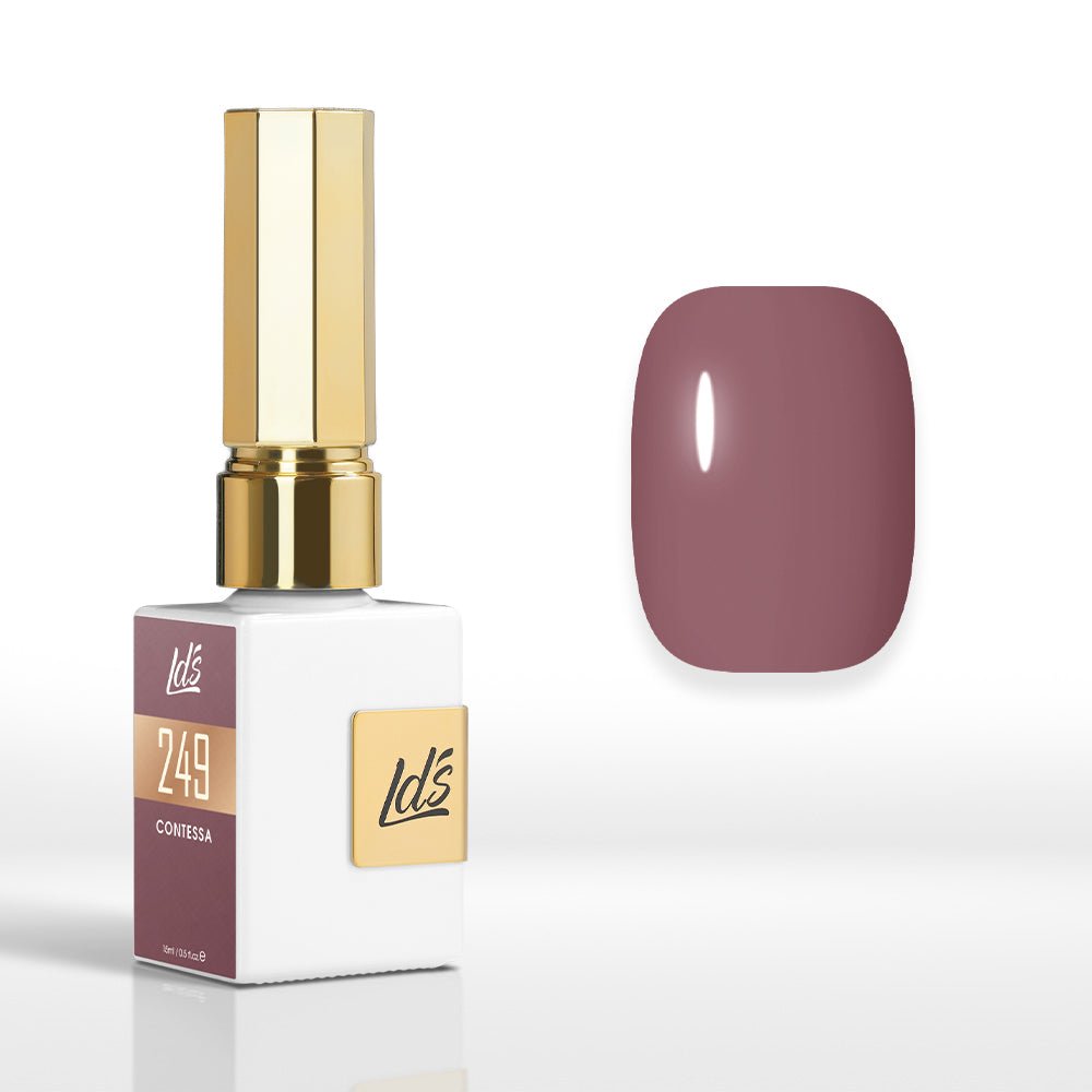 LDS Color Craze Gel Nail Polish - 249 Contessa - 0.5oz - DTK Nail Supply