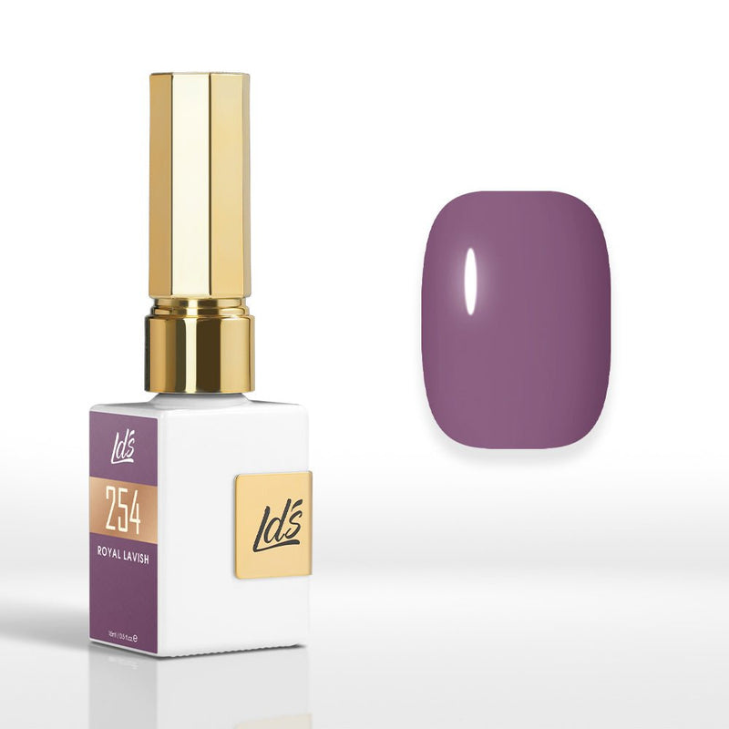 LDS Color Craze Gel Nail Polish - 254 Royal Lavish - 0.5oz - DTK Nail Supply