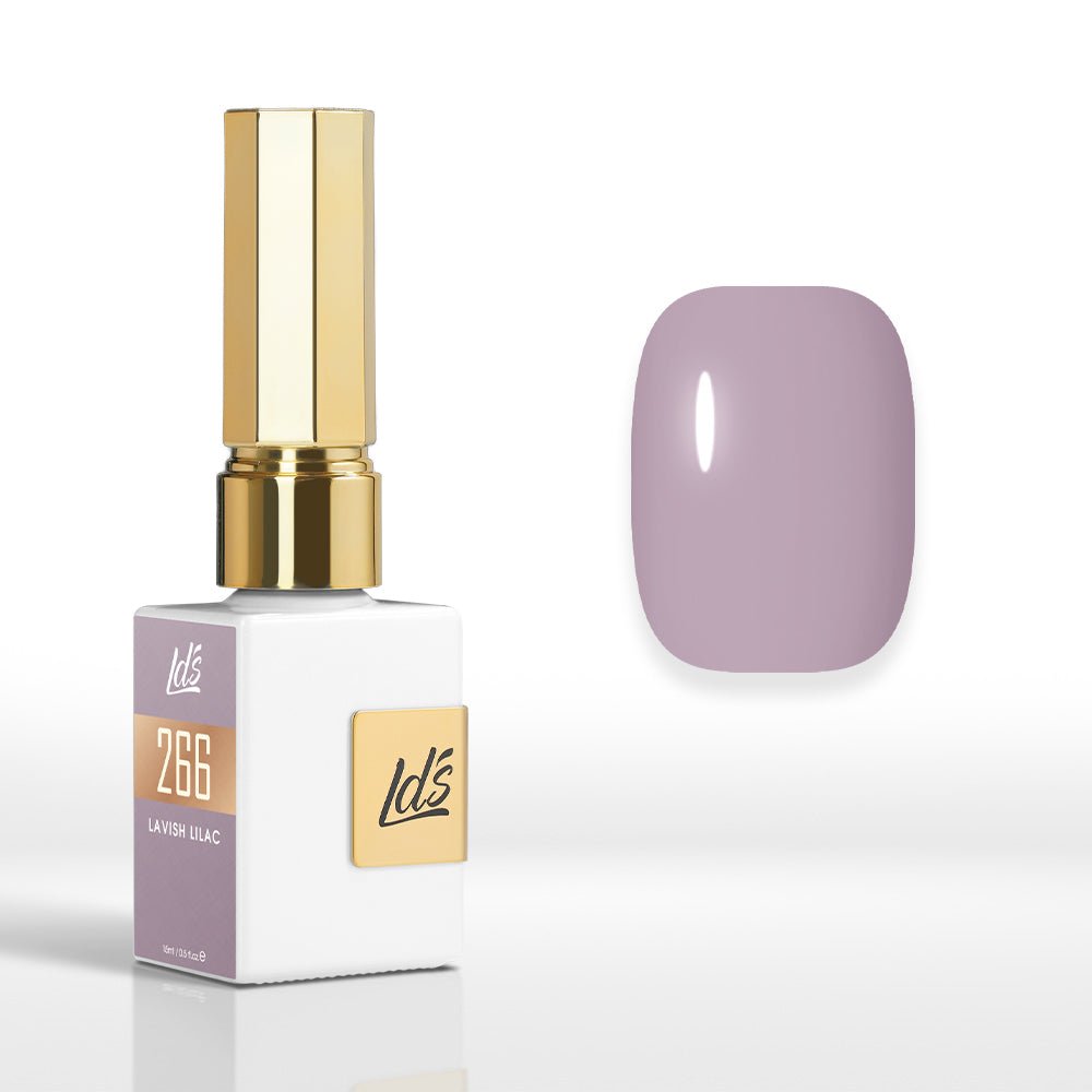 LDS Color Craze Gel Nail Polish - 266 Lavish Lilac - 0.5oz - DTK Nail Supply