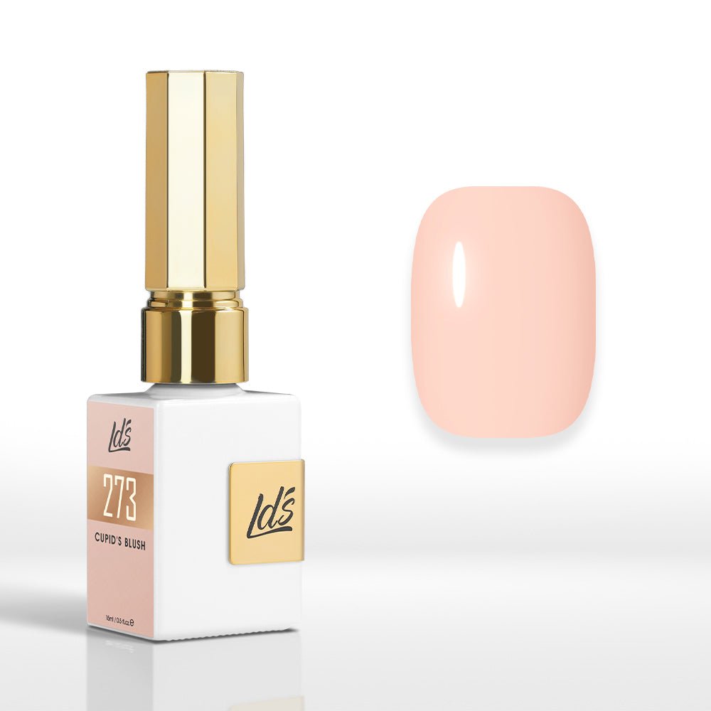 LDS Color Craze Gel Nail Polish - 273 Cupid's Blush - 0.5oz - DTK Nail Supply