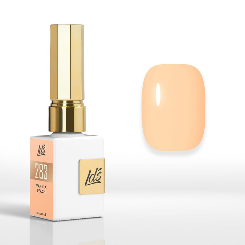 LDS Color Craze Gel Nail Polish - 283 Vanilla Peach - 0.5oz - DTK Nail Supply