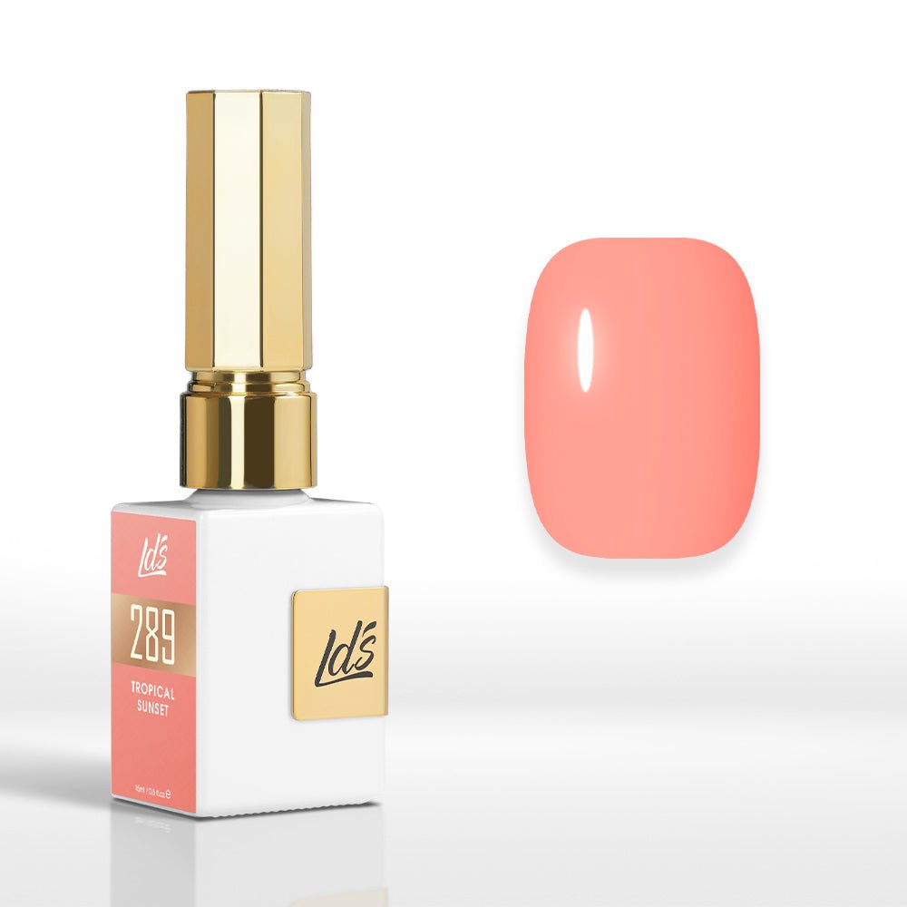 LDS Color Craze Gel Nail Polish - 289 Tropical Sunset - 0.5oz - DTK Nail Supply