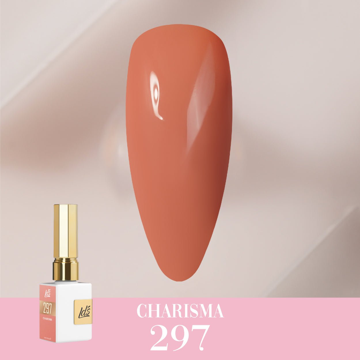 LDS Color Craze Gel Nail Polish - 297 Charisma - 0.5oz - DTK Nail Supply