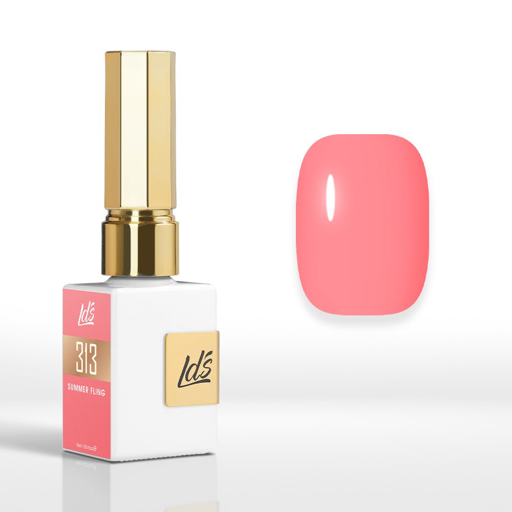 LDS Color Craze Gel Nail Polish - 313 Summer Fling - 0.5oz - DTK Nail Supply