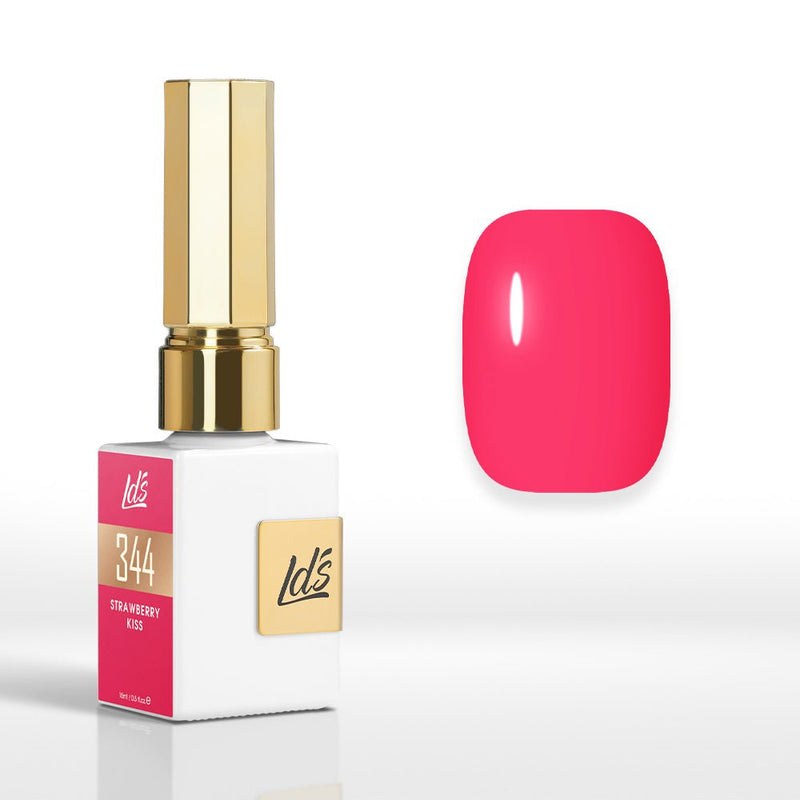 LDS Color Craze Gel Nail Polish - 344 Strawberry Kiss - 0.5oz - DTK Nail Supply