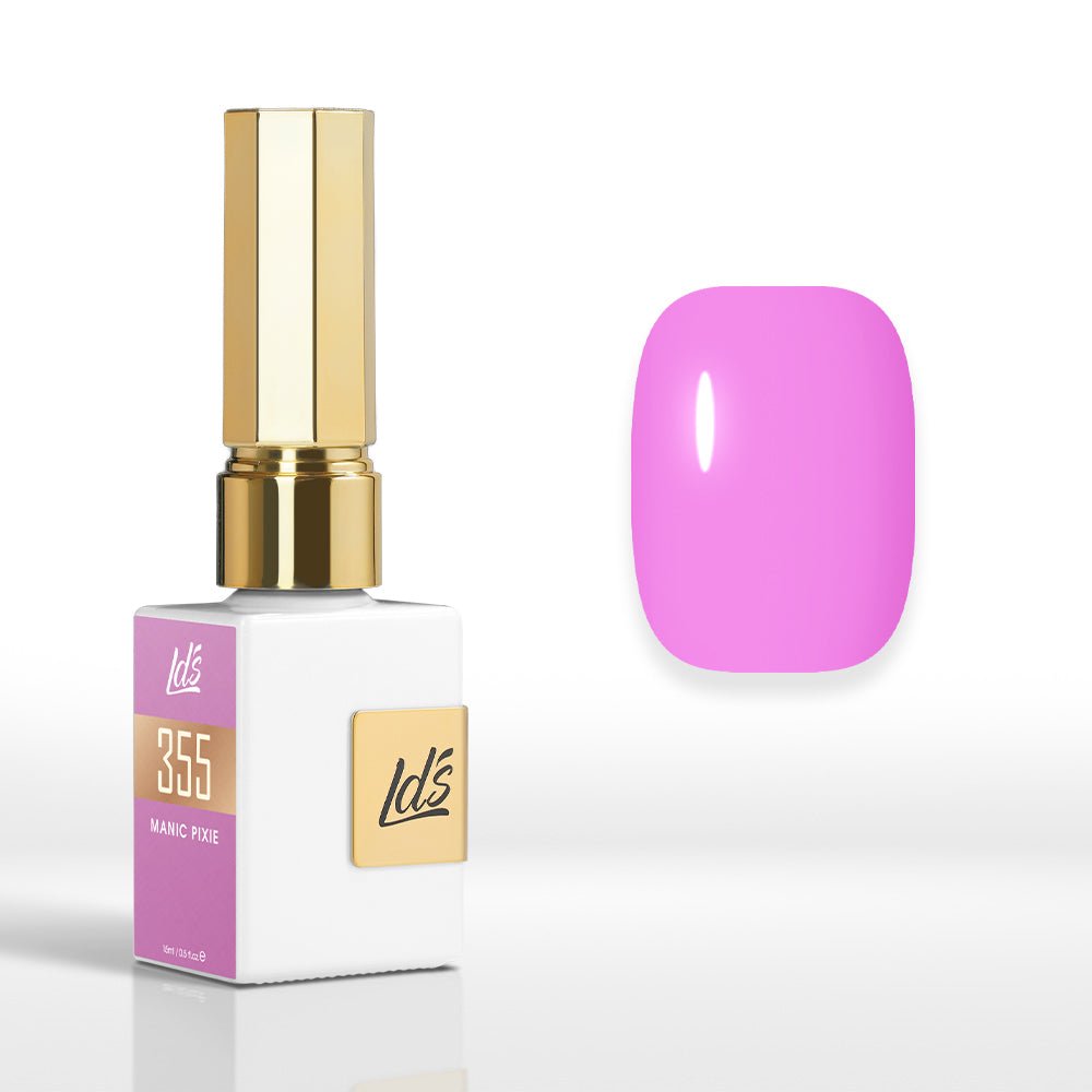 LDS Color Craze Gel Nail Polish - 355 Manic Pixie - 0.5oz - DTK Nail Supply