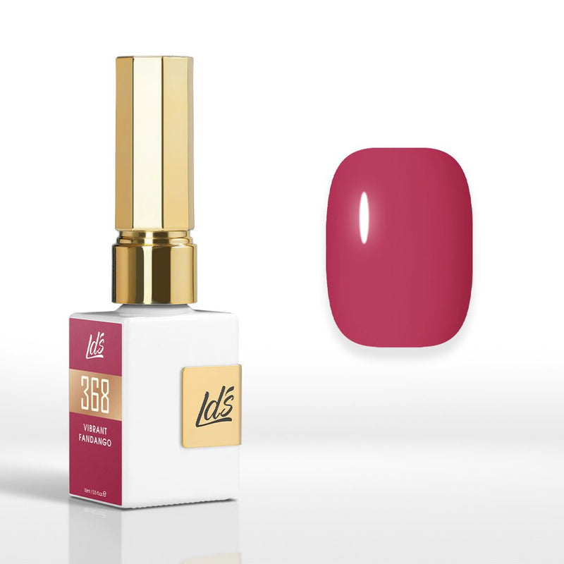 LDS Color Craze Gel Nail Polish - 368 Vibrant Fandango - 0.5oz - DTK Nail Supply