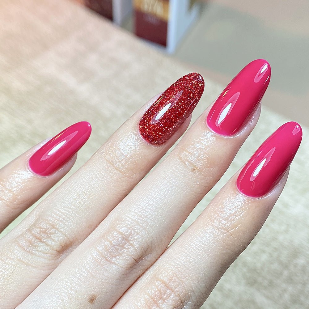 LDS Color Craze Gel Nail Polish - 374 Chilli - 0.5oz - DTK Nail Supply