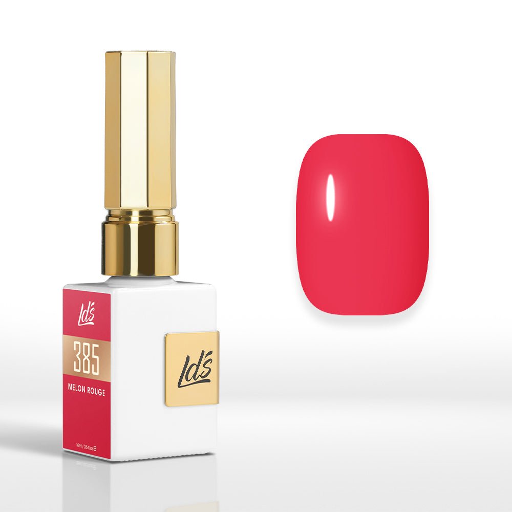 LDS Color Craze Gel Nail Polish - 385 Melon Rouge - 0.5oz - DTK Nail Supply
