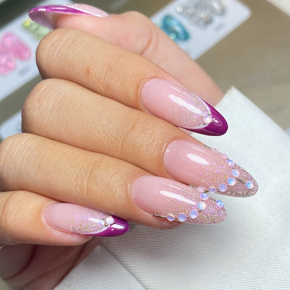 LDS Color Craze Gel Nail Polish - 407 Winter Bloom - 0.5oz - DTK Nail Supply