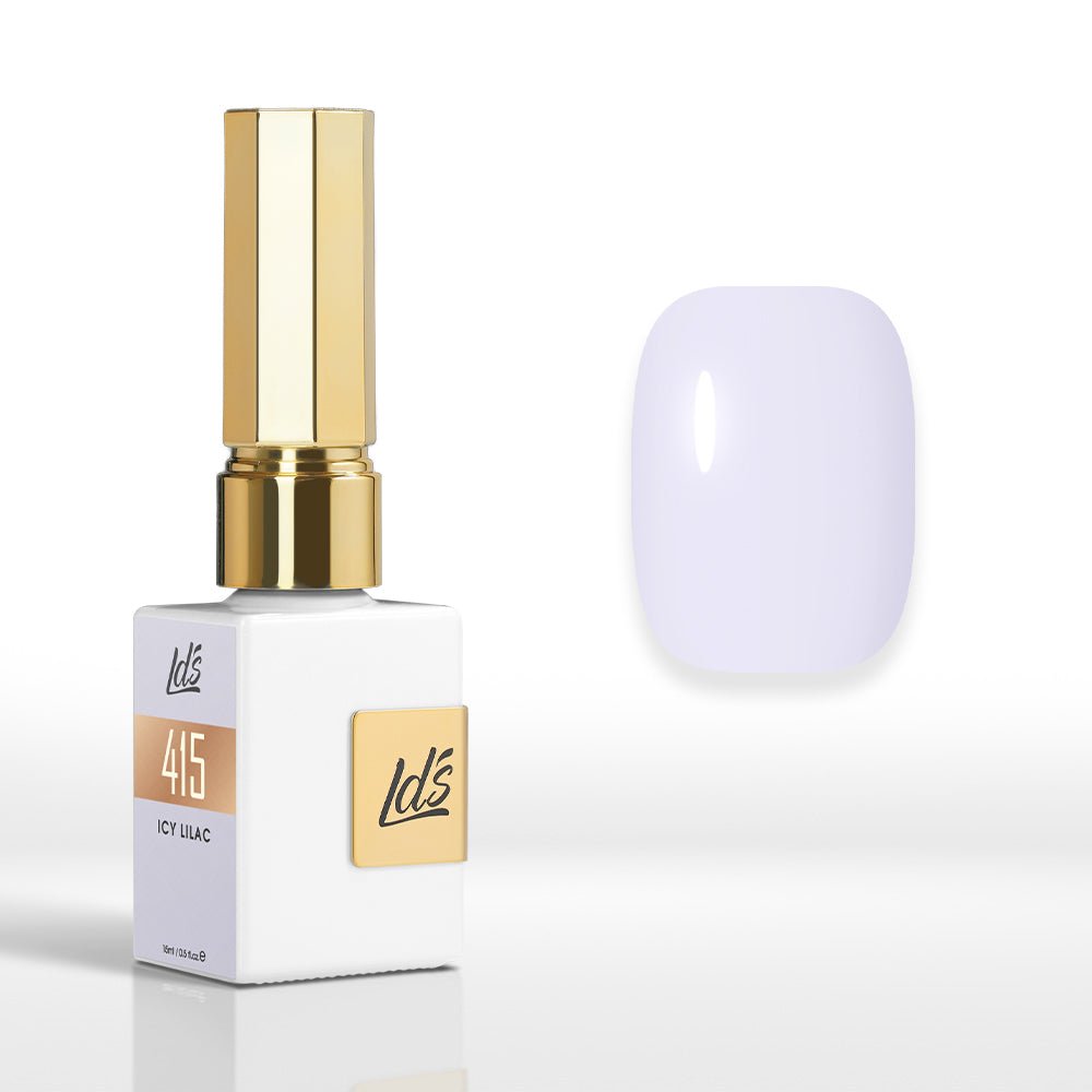 LDS Color Craze Gel Nail Polish - 415 Icy Lilac - 0.5oz - DTK Nail Supply