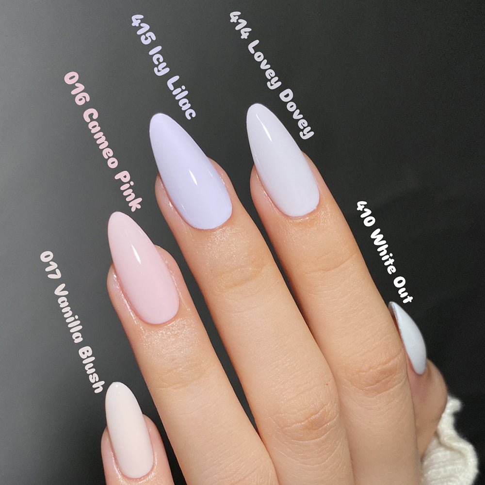 LDS Color Craze Gel Nail Polish - 415 Icy Lilac - 0.5oz - DTK Nail Supply