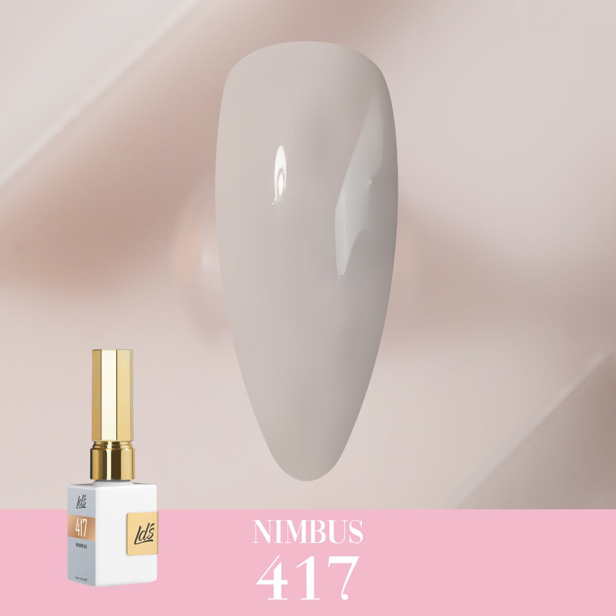 LDS Color Craze Gel Nail Polish - 417 Nimbus - 0.5oz - DTK Nail Supply