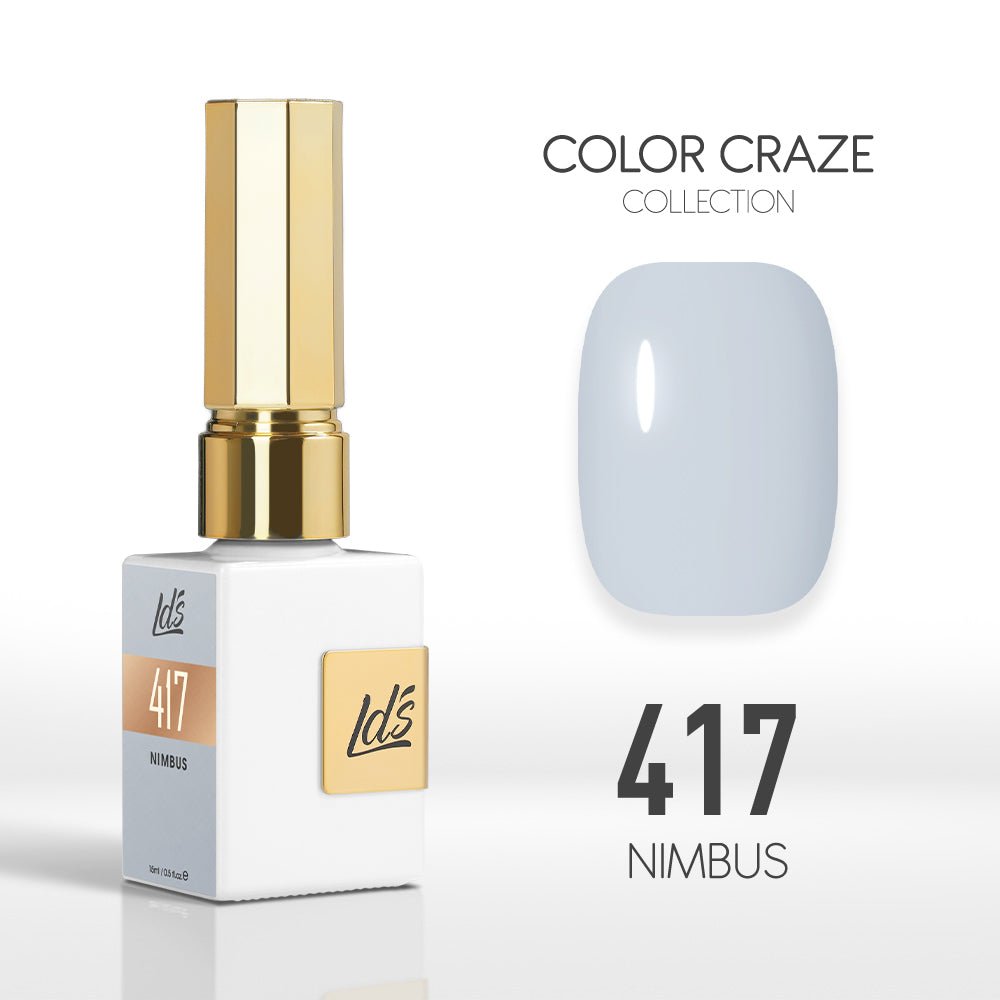LDS Color Craze Gel Nail Polish - 417 Nimbus - 0.5oz - DTK Nail Supply
