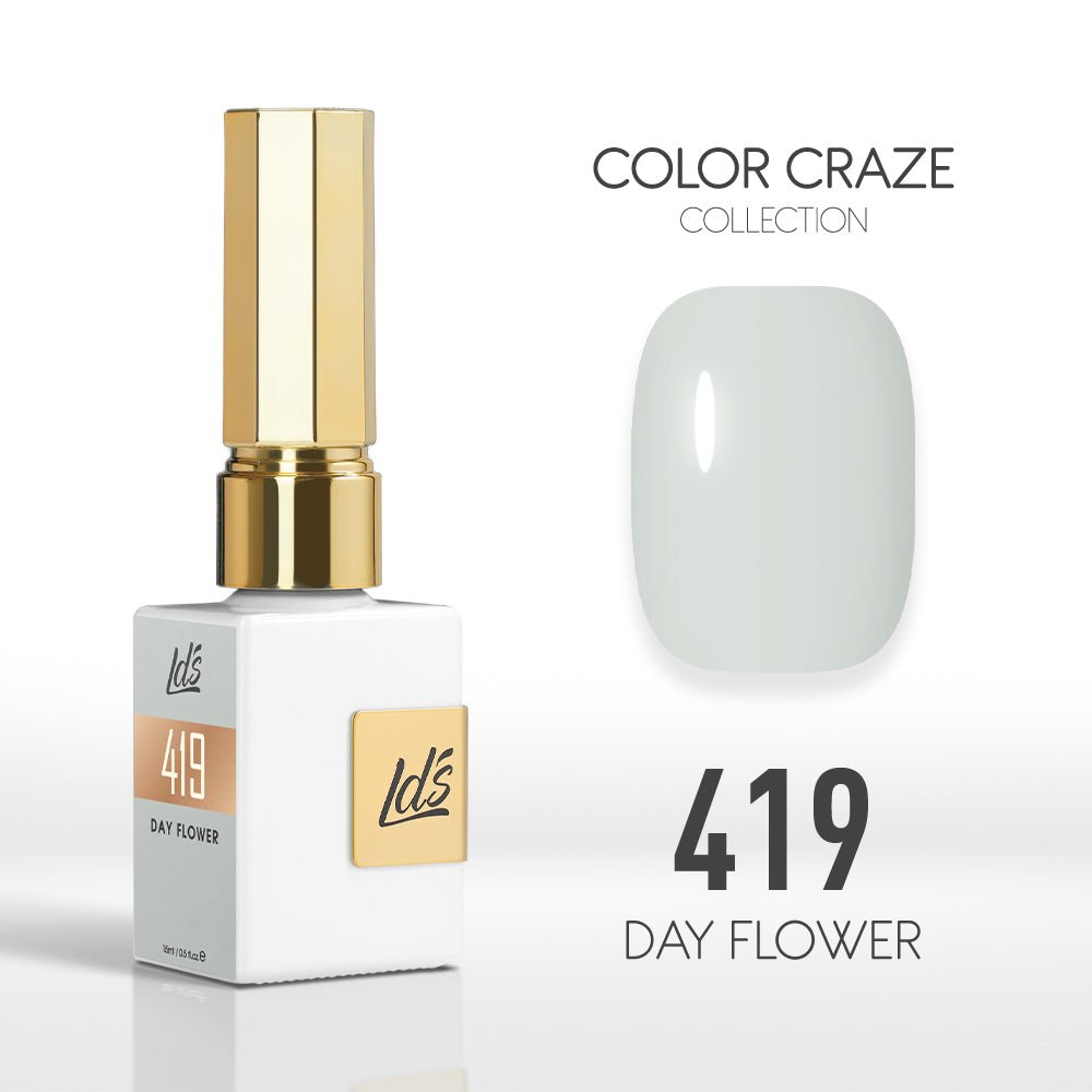 LDS Color Craze Gel Nail Polish - 419 Day Flower - 0.5oz - DTK Nail Supply