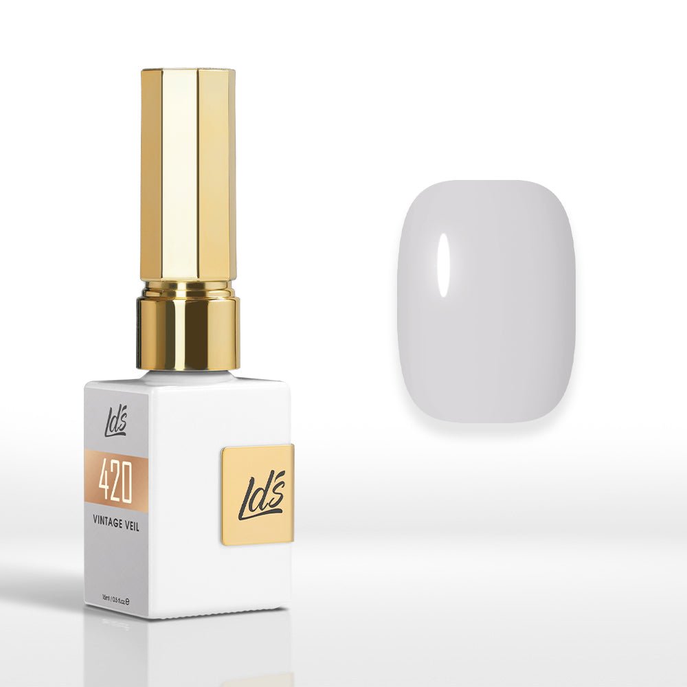 LDS Color Craze Gel Nail Polish - 420 Vintage Veil - 0.5oz - DTK Nail Supply