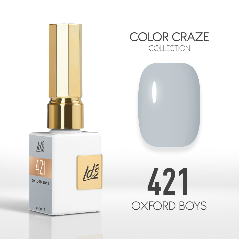 LDS Color Craze Gel Nail Polish - 421 Oxford Boys - 0.5oz - DTK Nail Supply