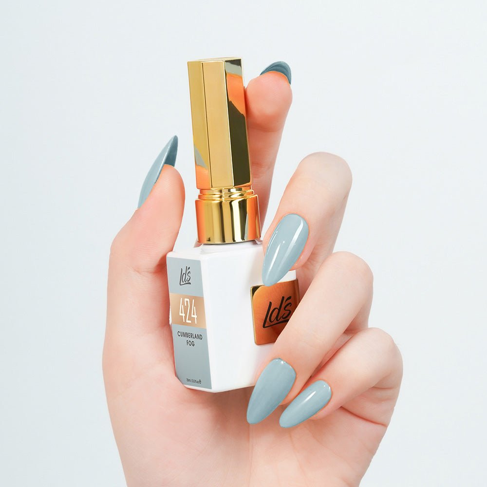 LDS Color Craze Gel Nail Polish - 424 Cumberland Fog - 0.5oz - DTK Nail Supply