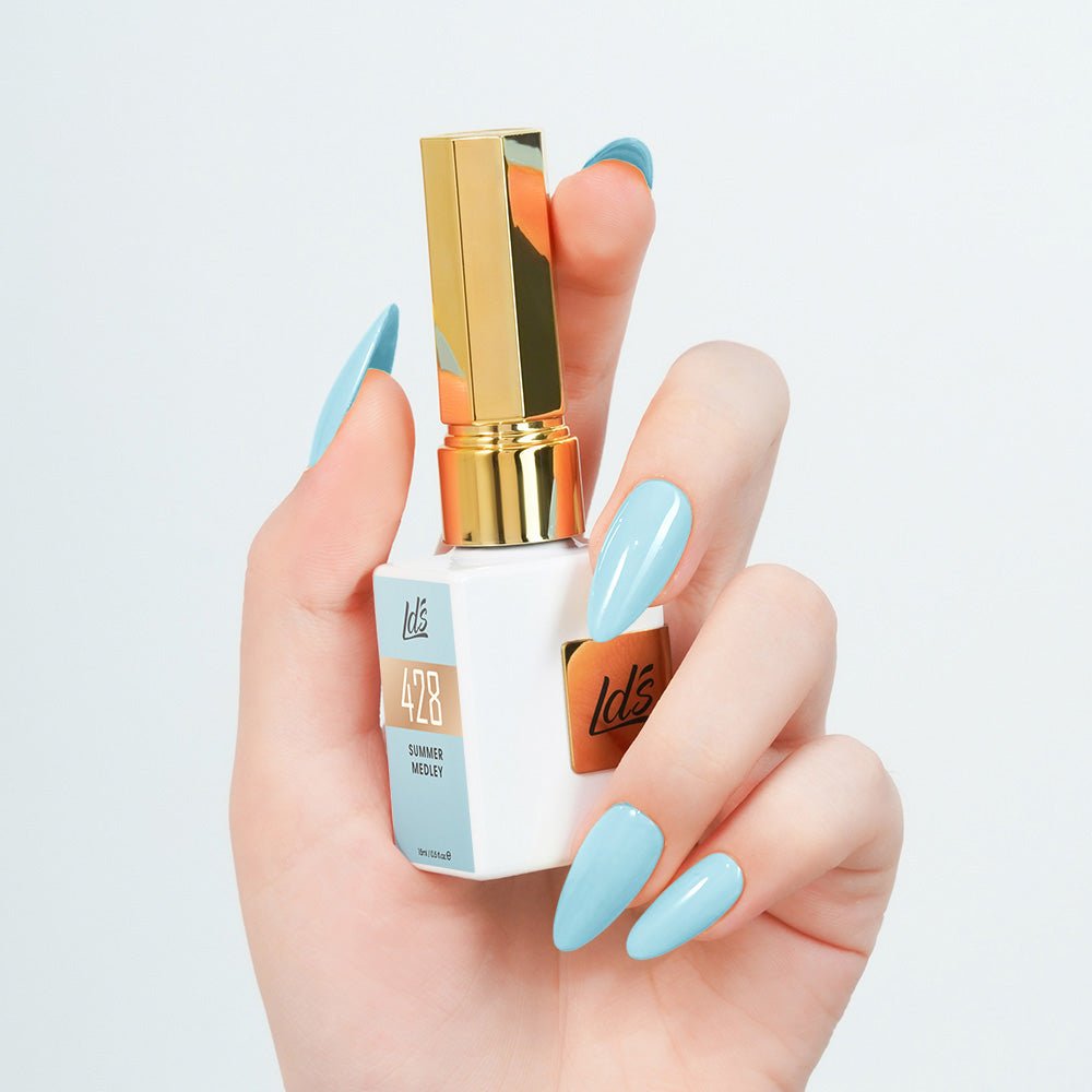 LDS Color Craze Gel Nail Polish - 428 Summer Medley - 0.5oz - DTK Nail Supply