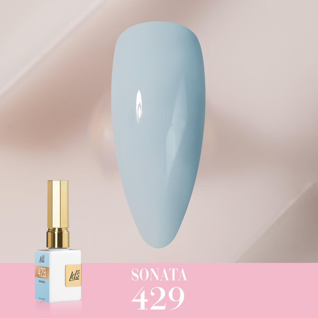 LDS Color Craze Gel Nail Polish - 429 Sonata - 0.5oz - DTK Nail Supply
