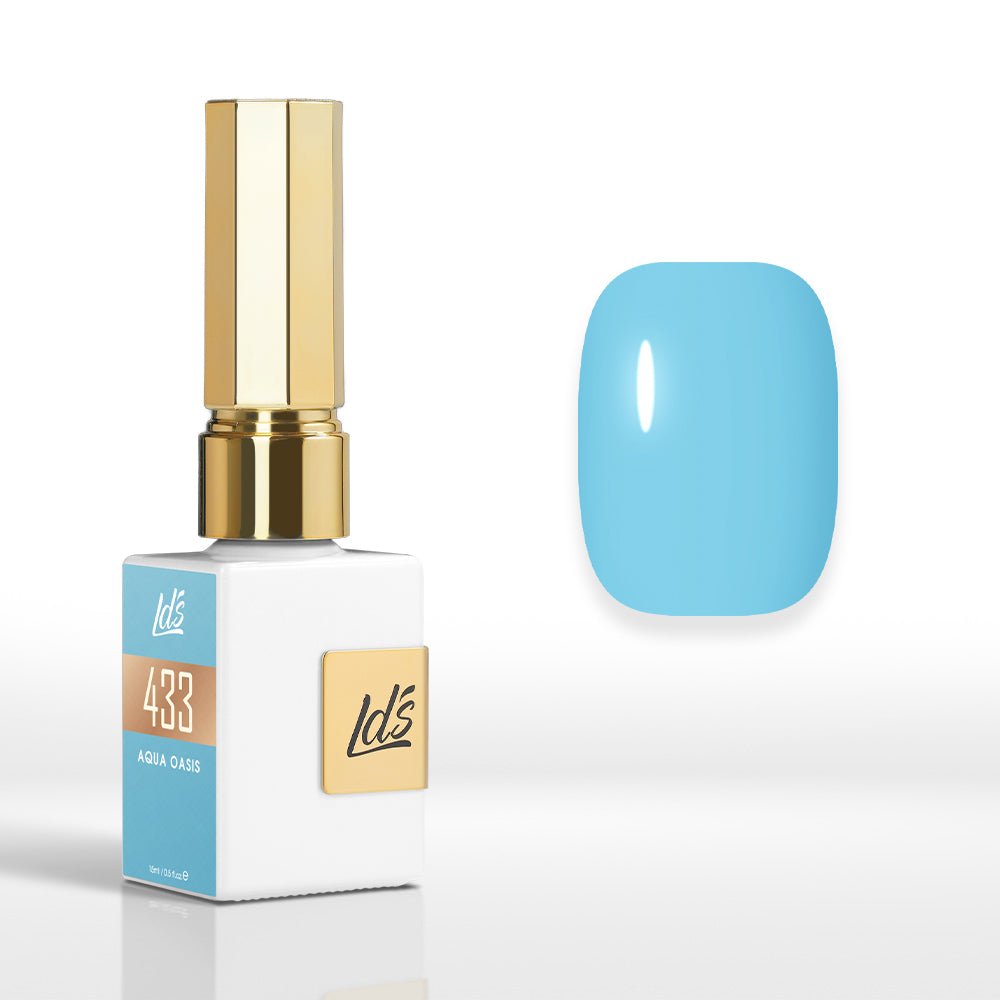 LDS Color Craze Gel Nail Polish - 433 Aqua Oasis - 0.5oz - DTK Nail Supply