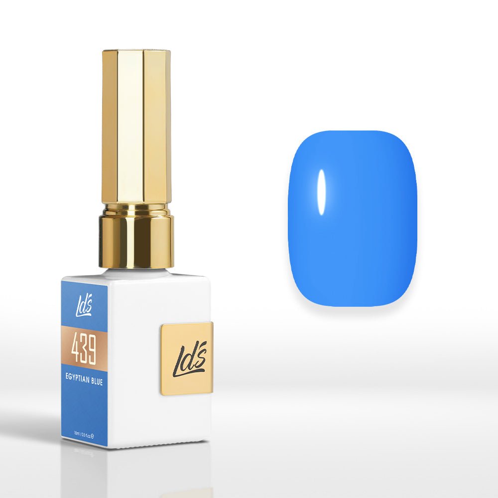 LDS Color Craze Gel Nail Polish - 439 Egyptian Blue - 0.5oz - DTK Nail Supply