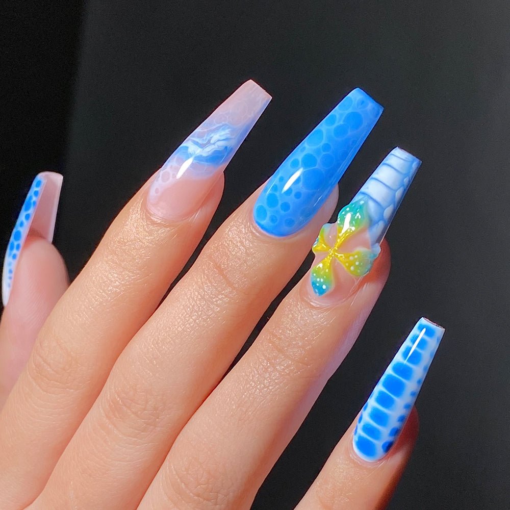 LDS Color Craze Gel Nail Polish - 439 Egyptian Blue - 0.5oz - DTK Nail Supply