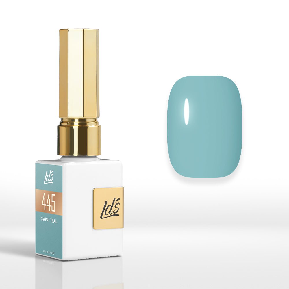 LDS Color Craze Gel Nail Polish - 445 Capri Teal - 0.5oz - DTK Nail Supply