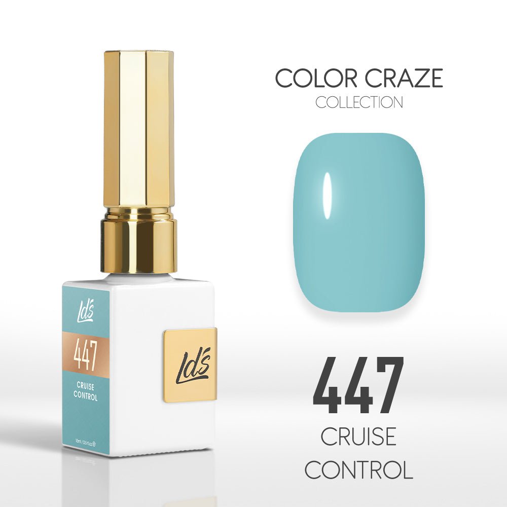 LDS Color Craze Gel Nail Polish - 447 Cruise Control - 0.5oz - DTK Nail Supply