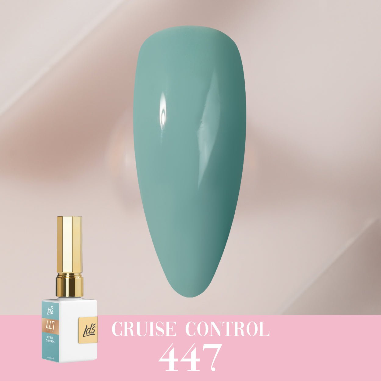 LDS Color Craze Gel Nail Polish - 447 Cruise Control - 0.5oz - DTK Nail Supply
