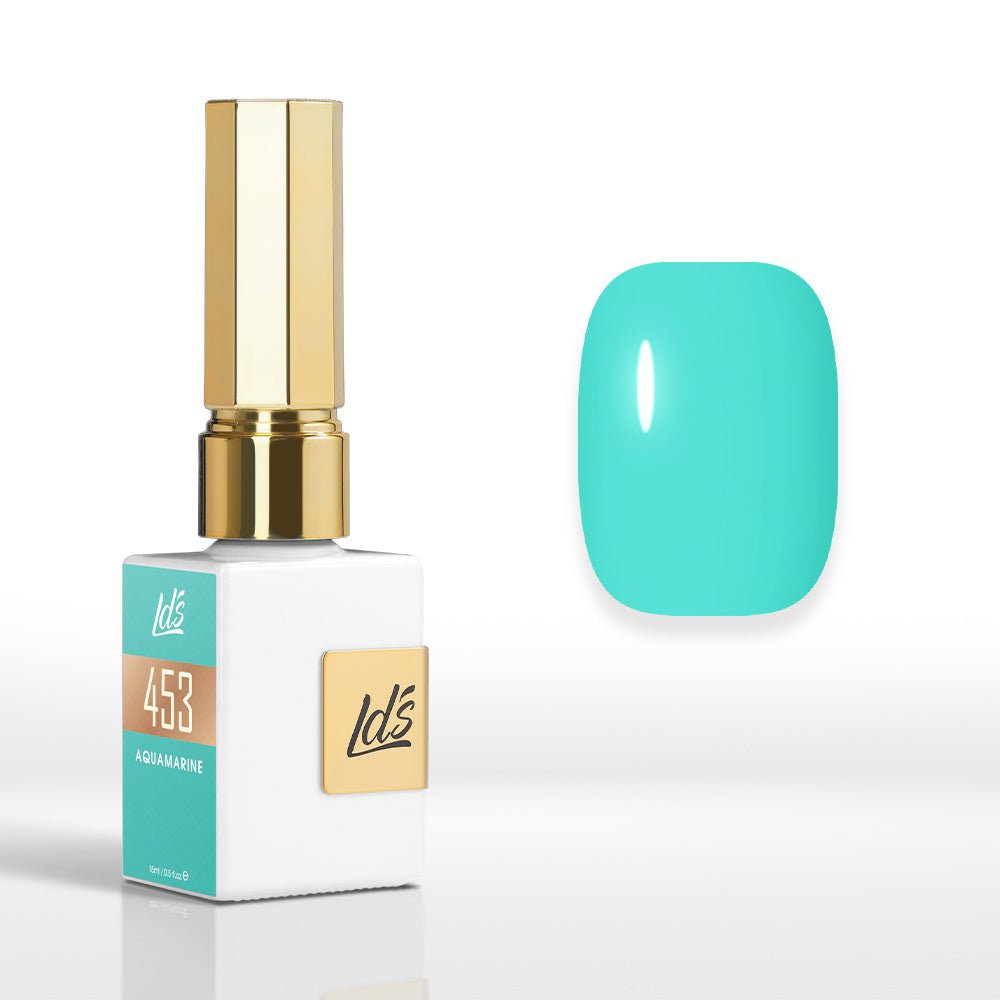 LDS Color Craze Gel Nail Polish - 453 Aquamarine - 0.5oz - DTK Nail Supply