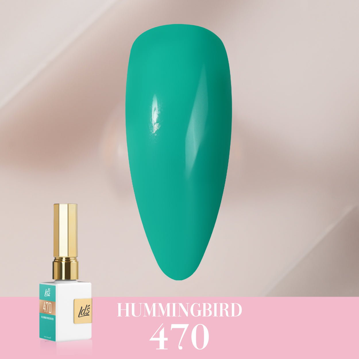 LDS Color Craze Gel Nail Polish - 470 Hummingbird - 0.5oz - DTK Nail Supply