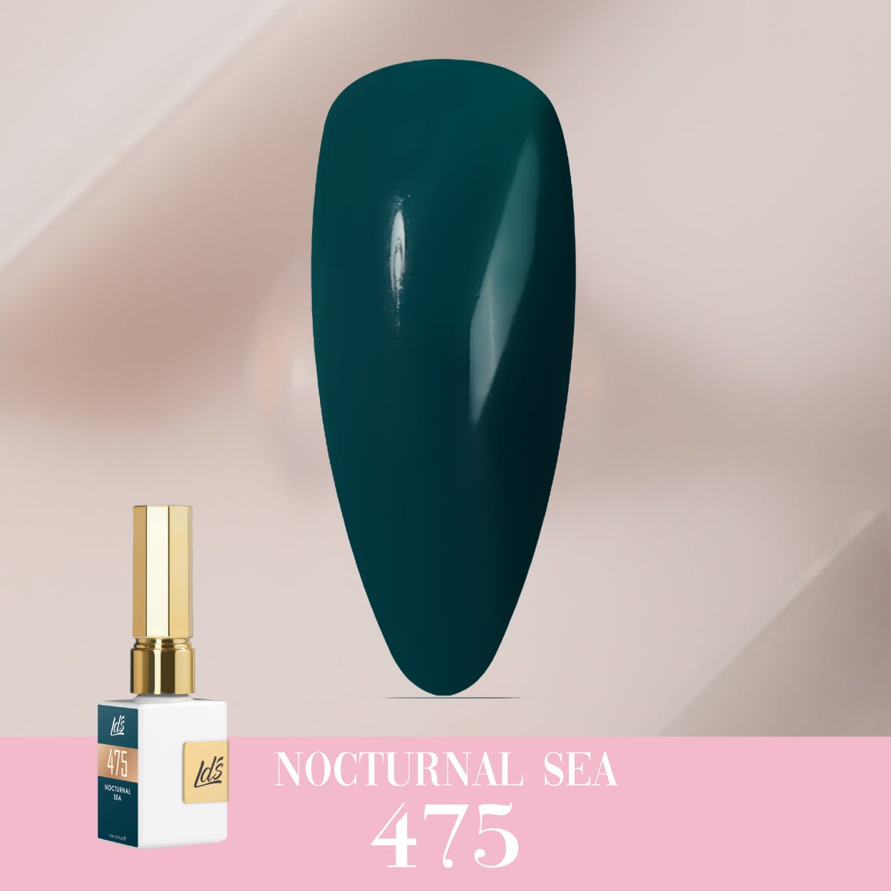 LDS Color Craze Gel Nail Polish - 475 Nocturnal Sea - 0.5oz - DTK Nail Supply