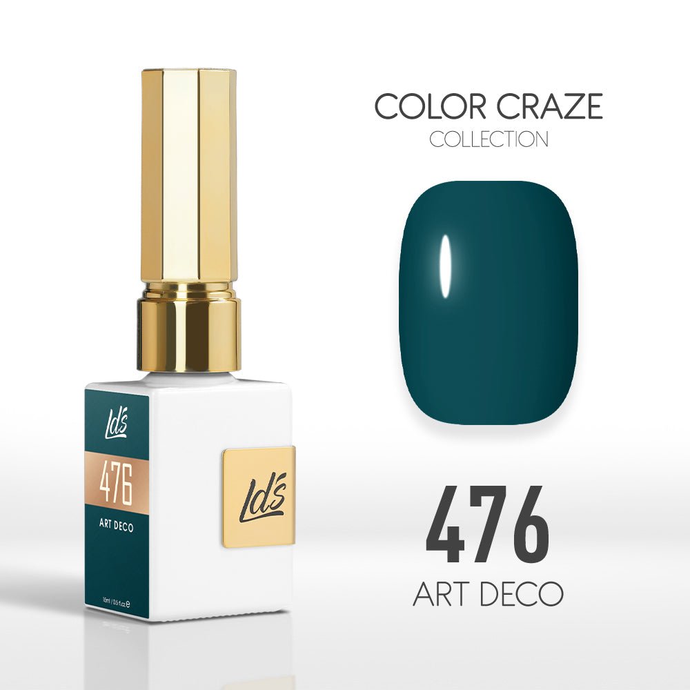 LDS Color Craze Gel Nail Polish - 476 Art Deco - 0.5oz - DTK Nail Supply