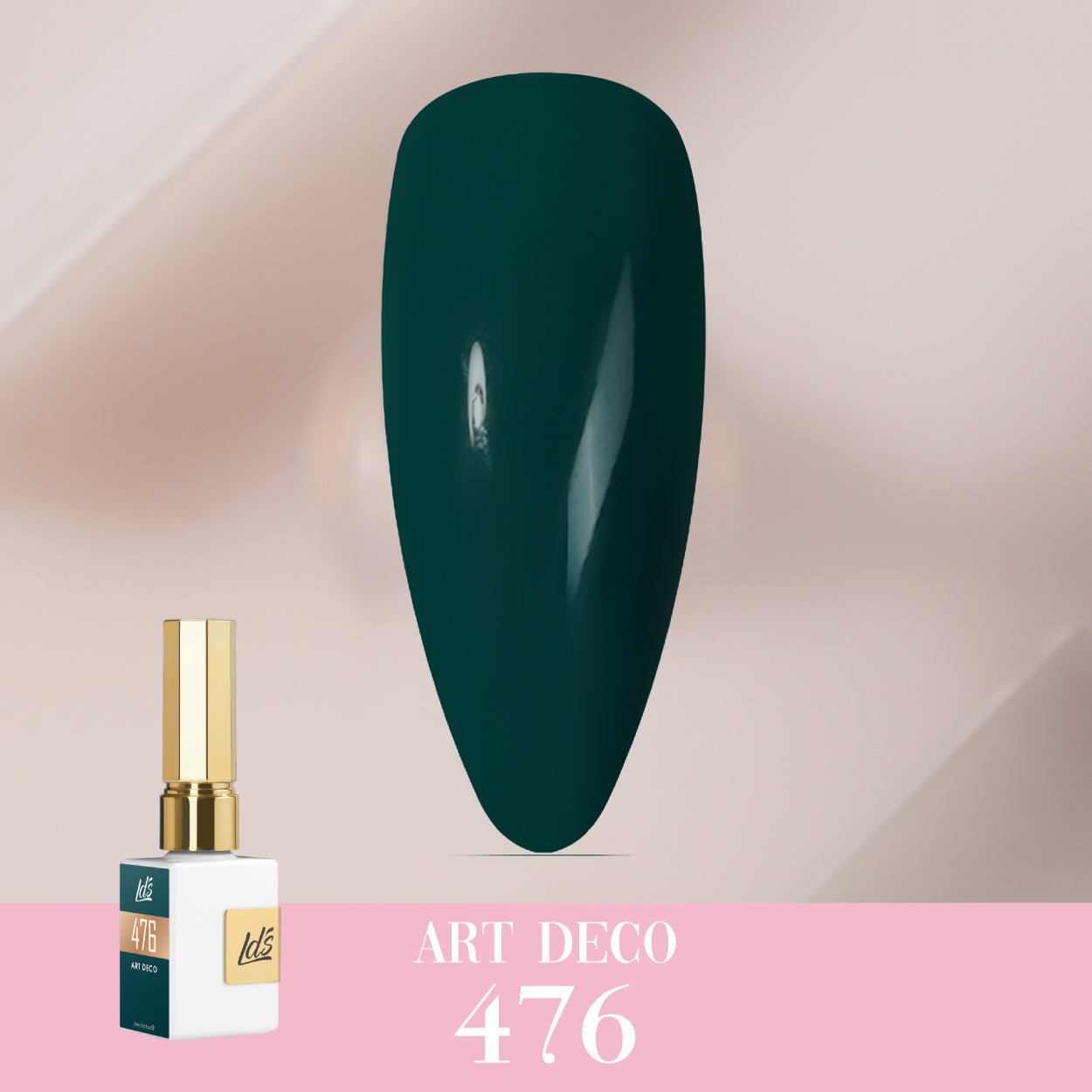 LDS Color Craze Gel Nail Polish - 476 Art Deco - 0.5oz - DTK Nail Supply