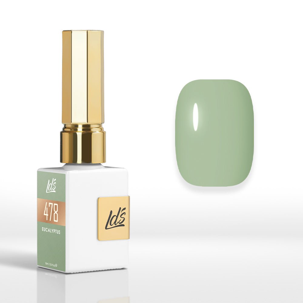 LDS Color Craze Gel Nail Polish - 478 Eucalyptus - 0.5oz - DTK Nail Supply