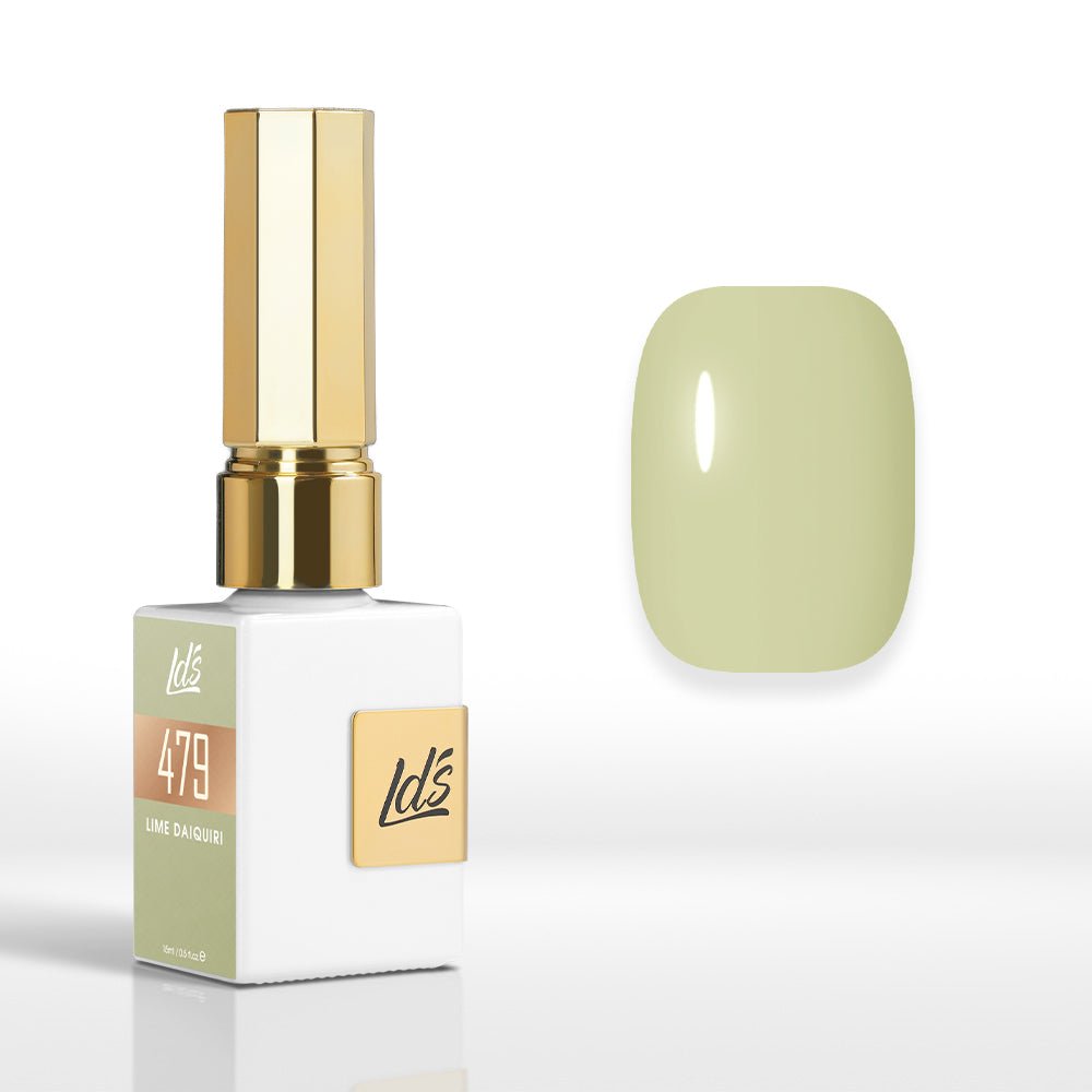 LDS Color Craze Gel Nail Polish - 479 Lime Daiquiri - 0.5oz - DTK Nail Supply