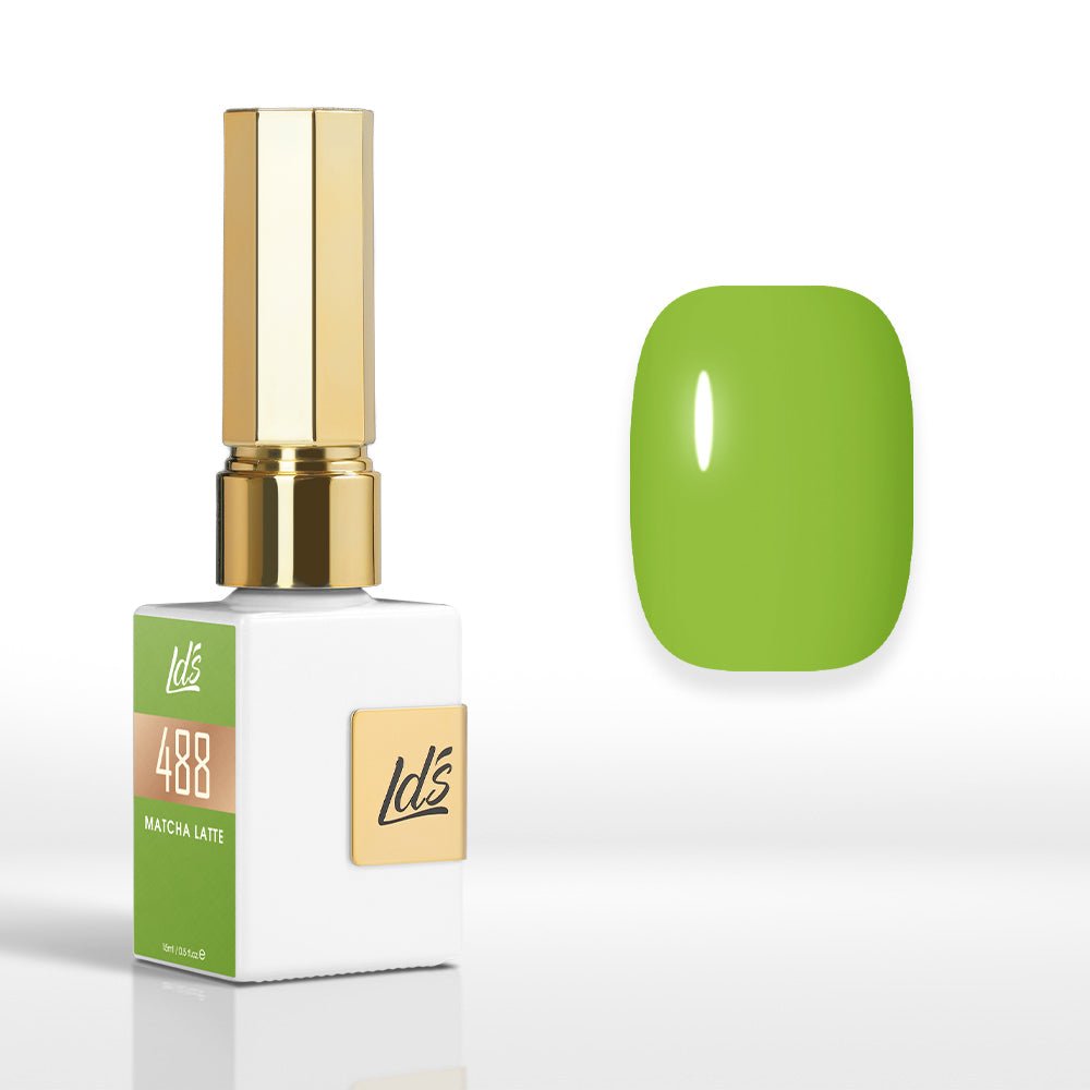LDS Color Craze Gel Nail Polish - 488 Matcha Latte - 0.5oz - DTK Nail Supply