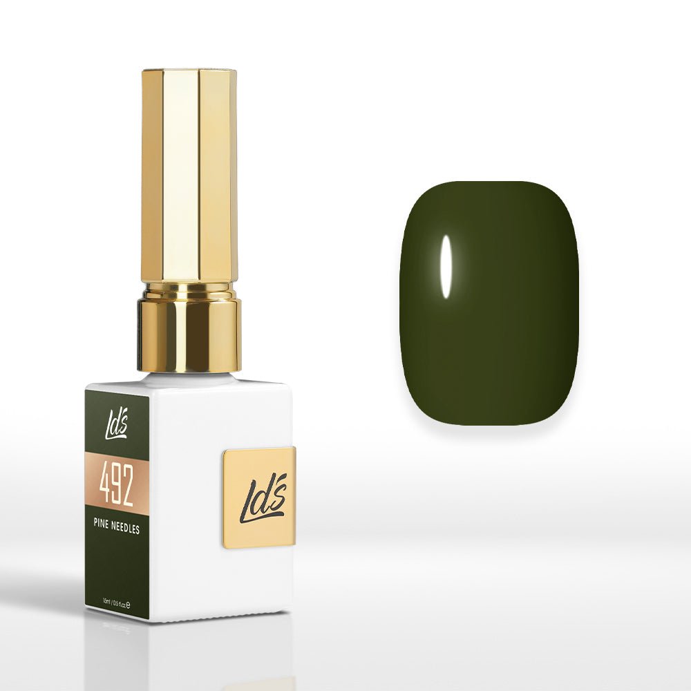 LDS Color Craze Gel Nail Polish - 492 Pine Needles - 0.5oz - DTK Nail Supply