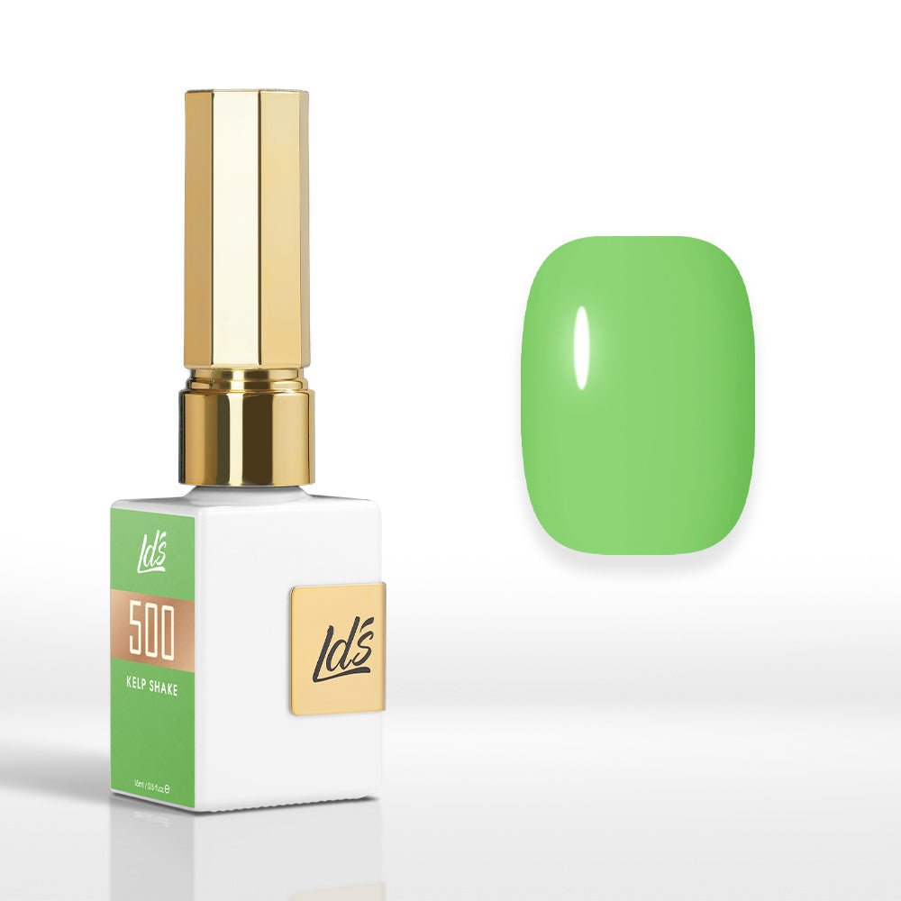 LDS Color Craze Gel Nail Polish - 500 Kelp Shake - 0.5oz - DTK Nail Supply