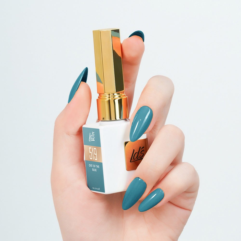 LDS Color Craze Gel Nail Polish - 519 Out of the Blue - 0.5oz - DTK Nail Supply